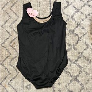 Classic Black One Piece Swimsuit with Tank Style